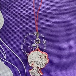 Black Butler Book of Circus Doll Rubber Cell Phone Strap